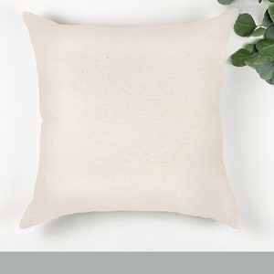 MAISIE | Designer Olive Green Linen Pillow Cover, Block Print Pillow, Sage Green Pillow, Floral Pillow, Muted Pillow Cover, Spring Pillow image 8