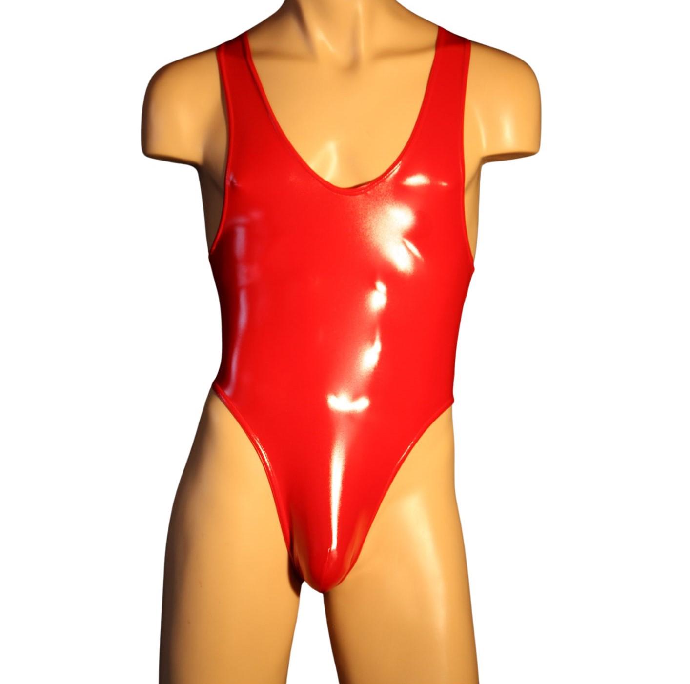 Body Pour Homme - Taille M - Noir En Simili Cuir/Polyester - Neuf Avec Étiquettes