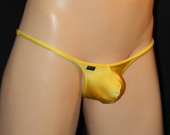Men Pushup Bikini Bulge Mini Micro Briefs Swimming Thong Jesse et33100 JP-beach Handmade XS - XXL many colors