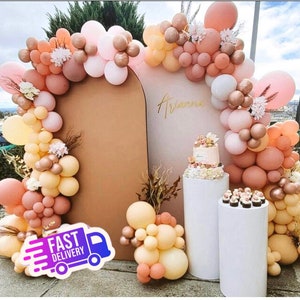 Up to 25% OFF - Arched stand frame + fabric backdrop Custom color. Wedding Arch, baby shower event design, backdrop props wall, event decor