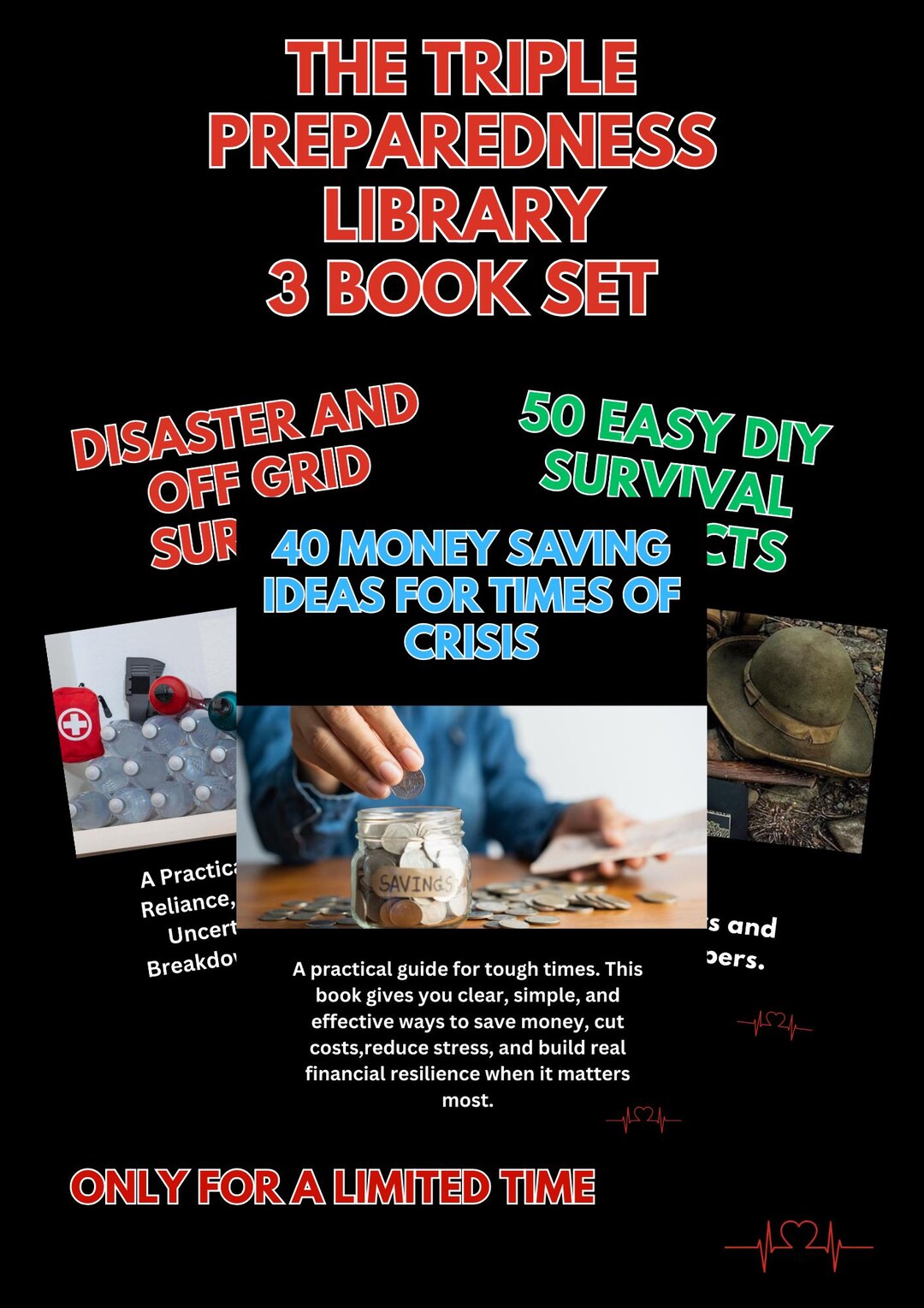 Survival Library The ULTIMATE Preparedness Library: 3-book Survival Set ( Best Value ...