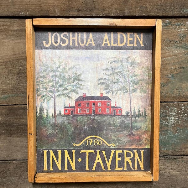 Colonial Tavern Sign - Etsy