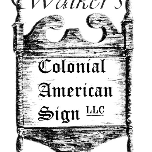 ColonialAmericanSign - Etsy