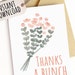 Printable Thank You Card for Friend Thank You Card for Her Instant ...