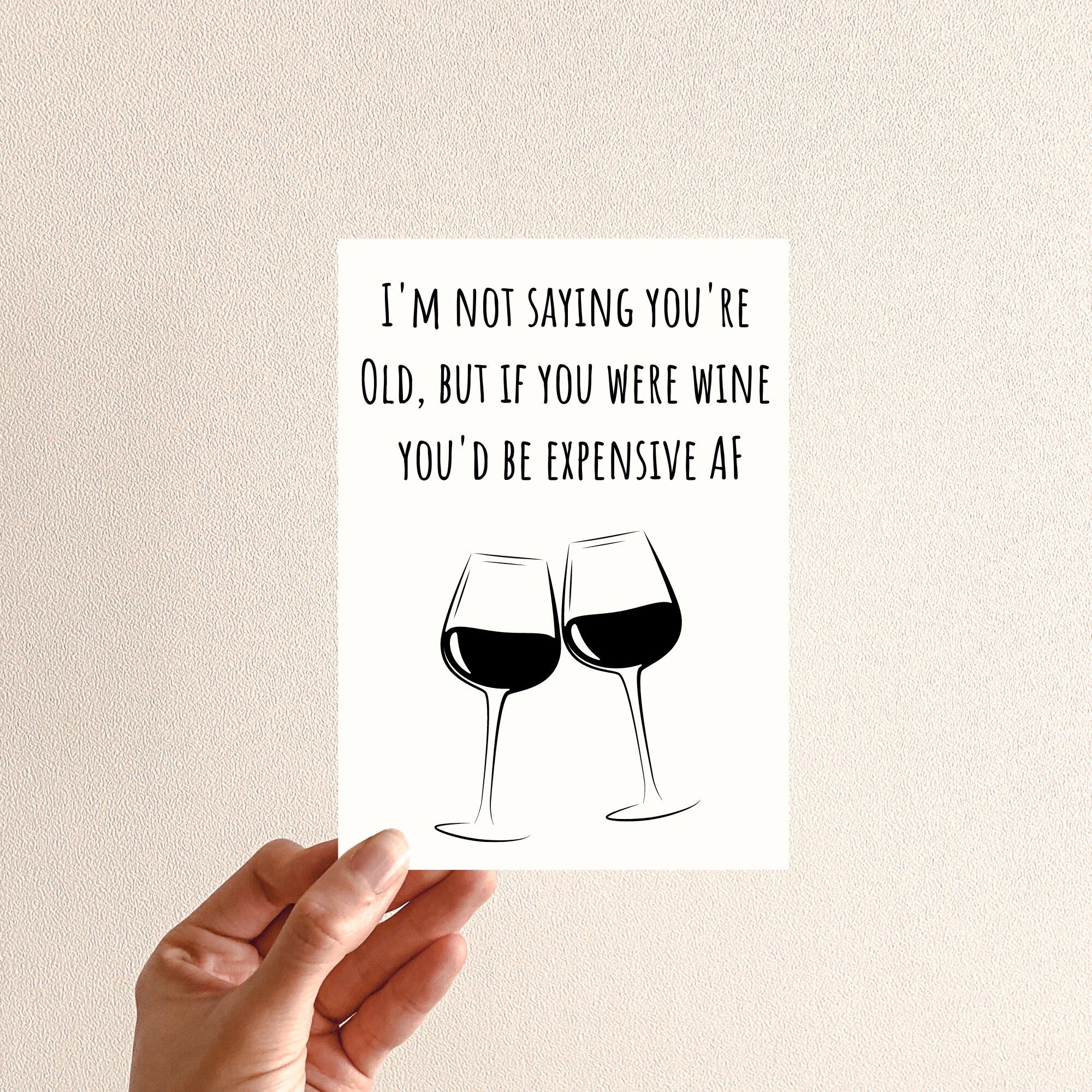 Printable Birthday Card for Her Funny Birthday Card for Women Card for ...