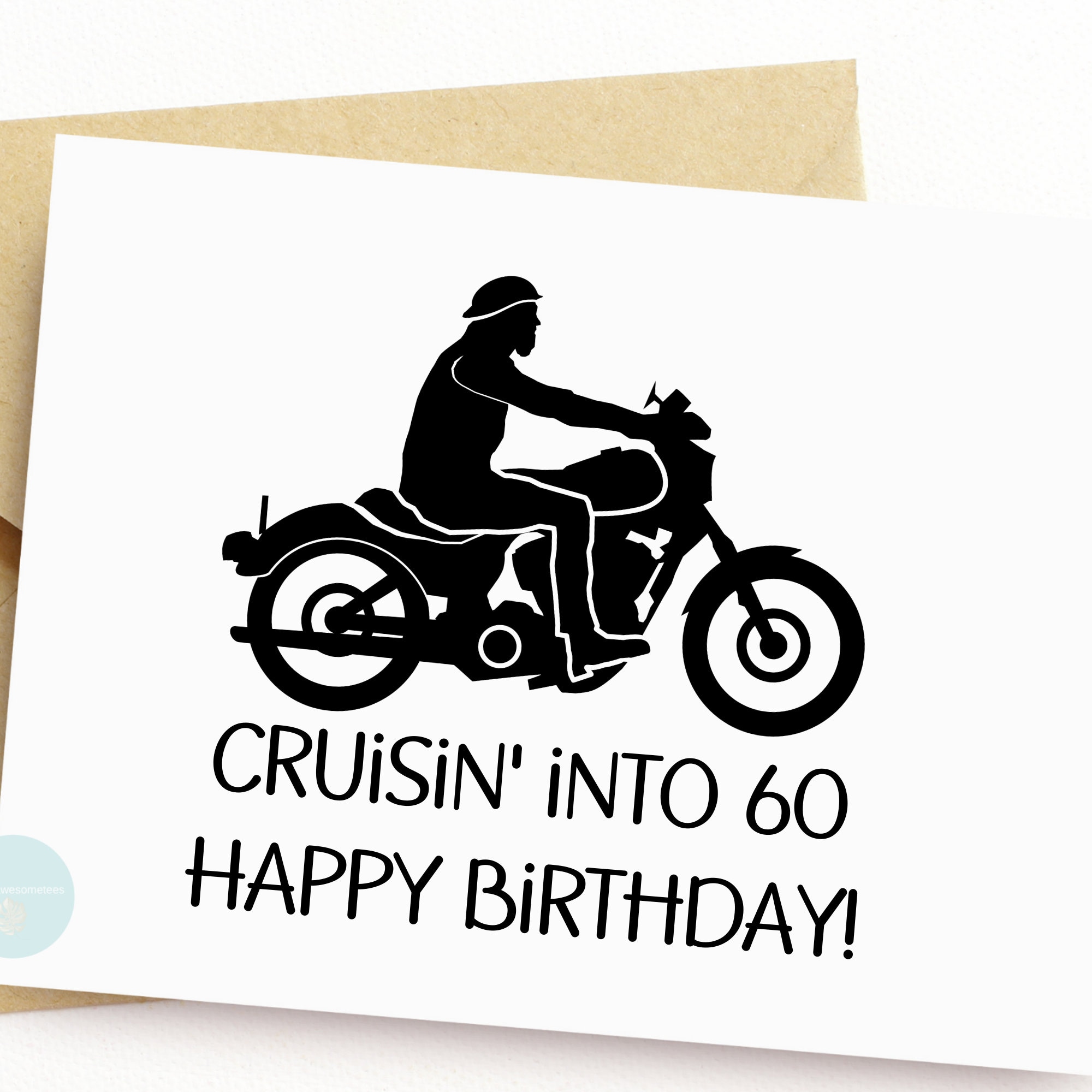 Printable 60th Birthday Card Happy Birthday for Dad Husband Birthday