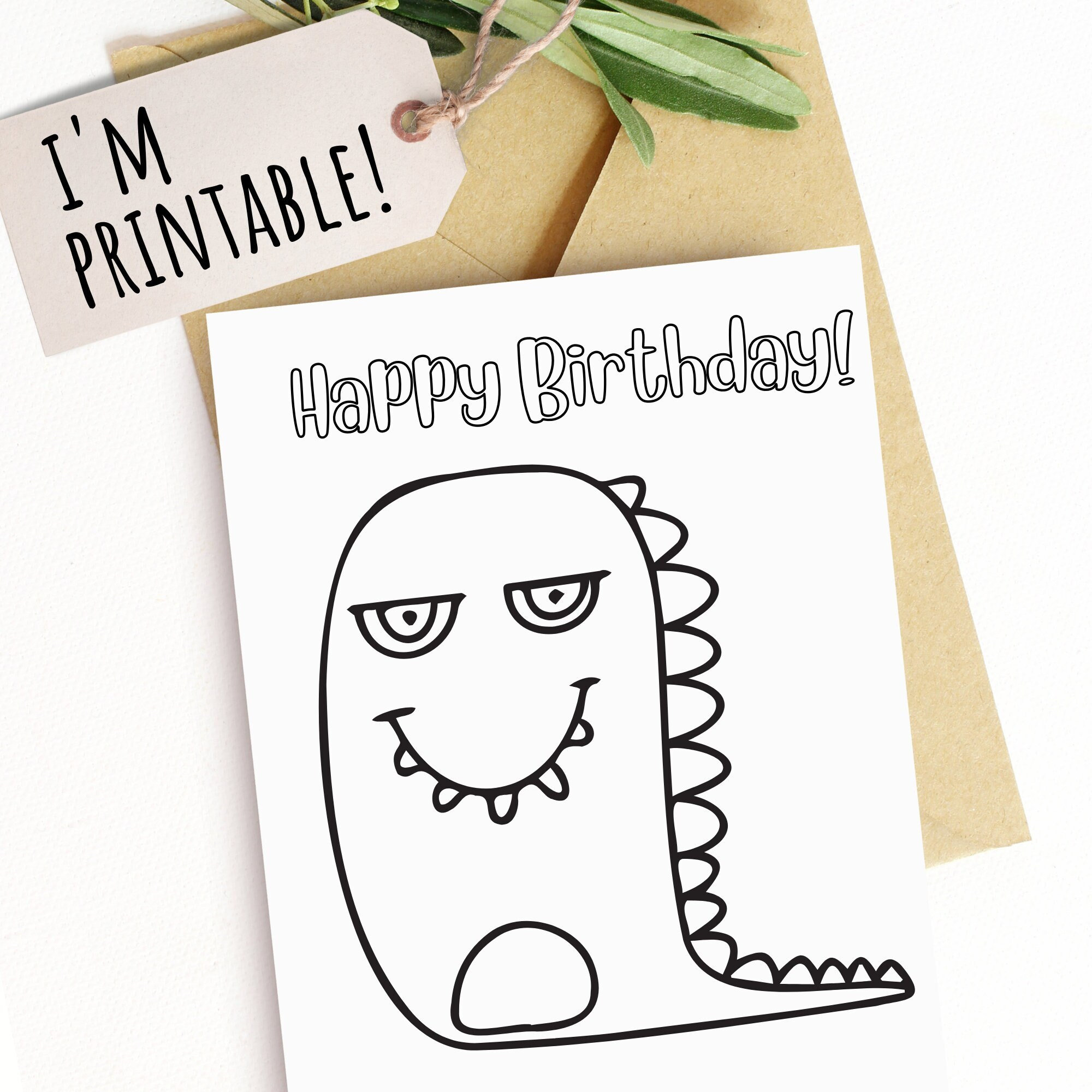 printable-birthday-card-coloring-page-monster-boys-nephew-kids-etsy