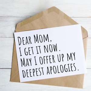 Mother's Day Card From Daughter To Mom