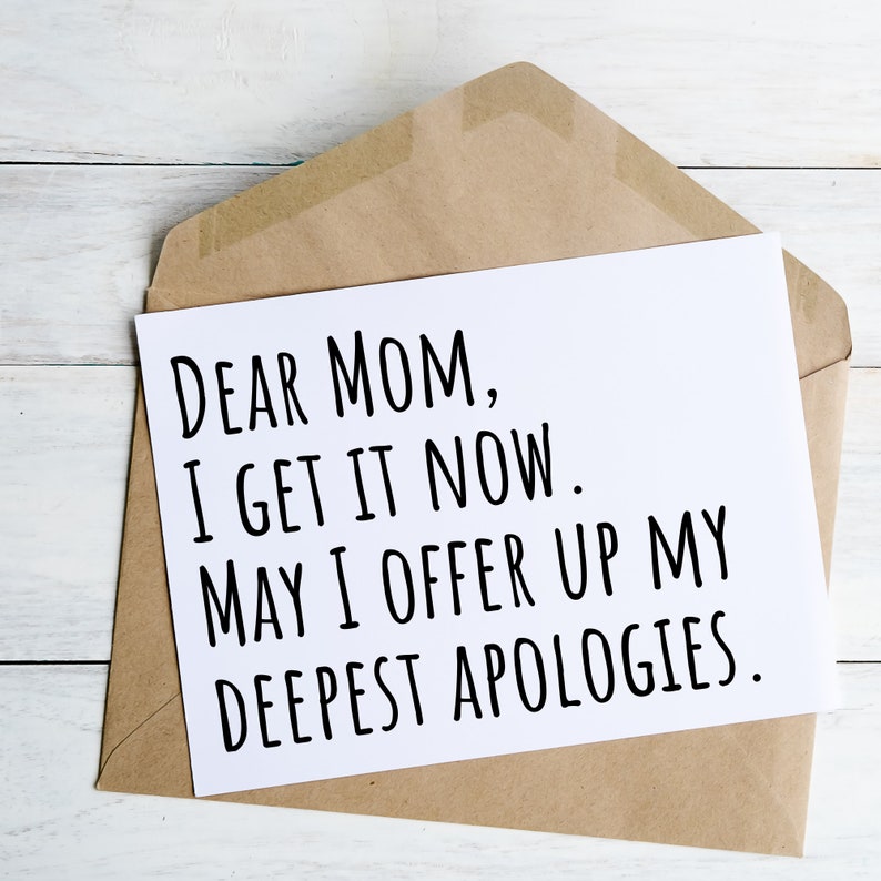 Mother's Day Card From Daughter To Mom