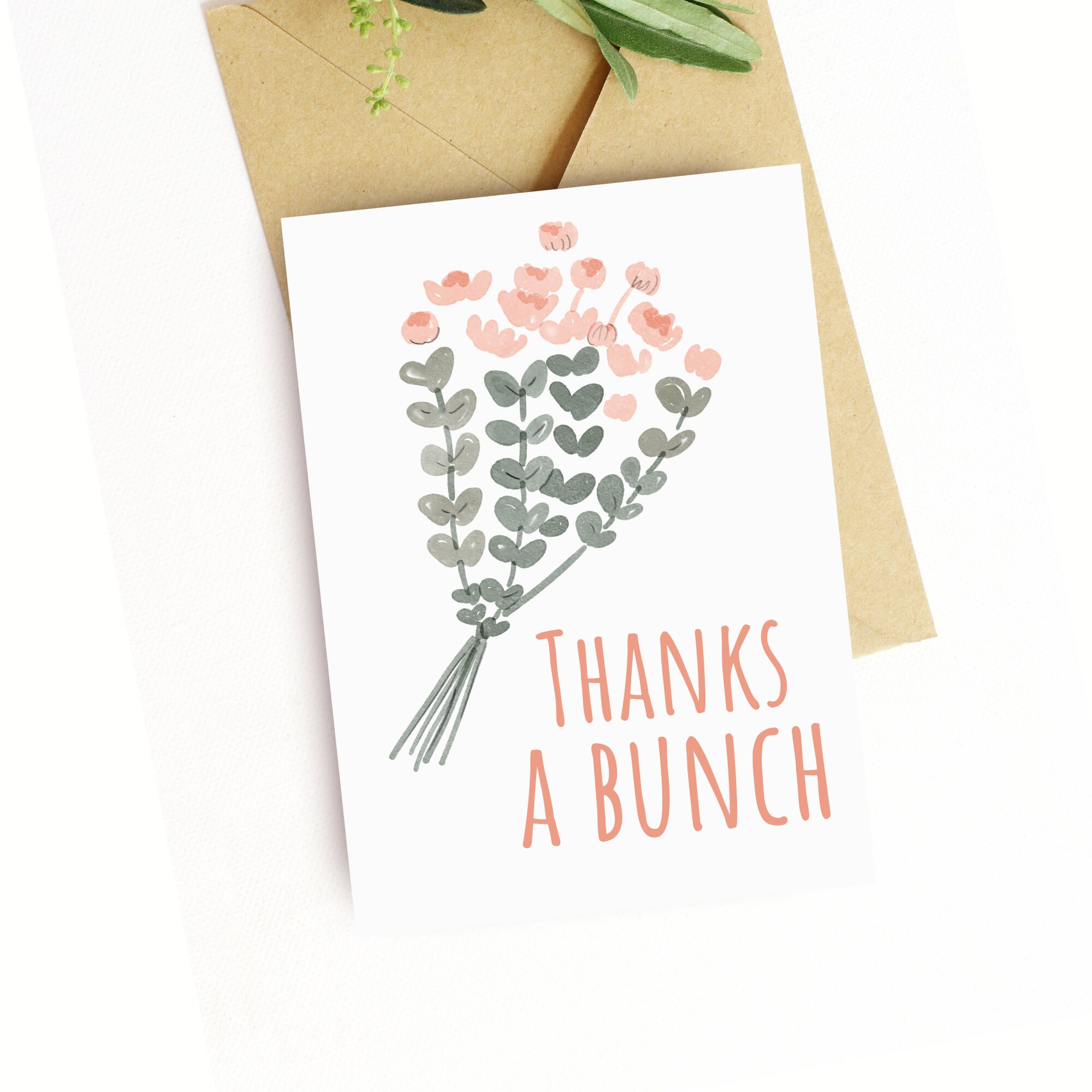 Printable Thank You Card for Friend Thank You Card for Her - Etsy