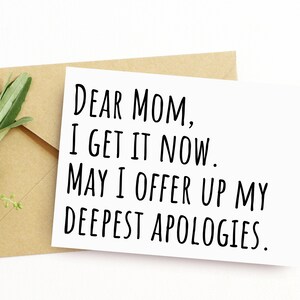 To Mom From Adult Kids