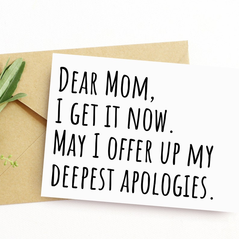To Mom From Adult Kids
