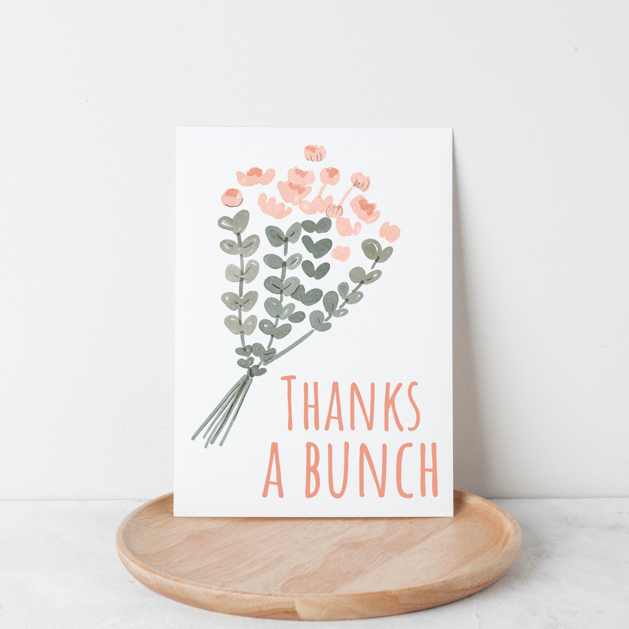 Printable Thank You Card for Friend Thank You Card for Her - Etsy