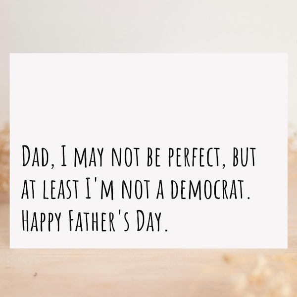 Tarjeta divertida del Día del Padre para adultos y niños. Tarjeta personalizable para papá de su hijo. Tarjeta imprimible para papá de su hija. Idea de regalo personalizada para papá.