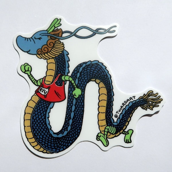 Zodi-Pals Dragon Sticker: Friendly Chinese Zodiac Animal Sticker