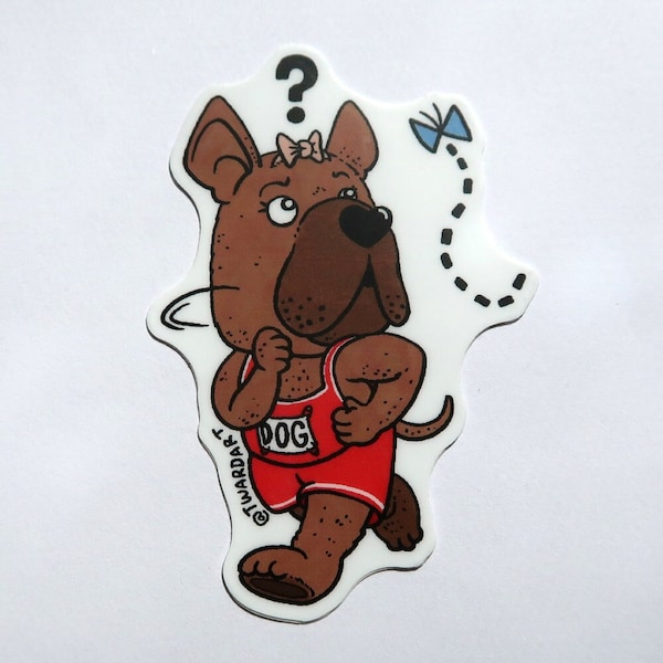 Zodi-Pals Dog Sticker: Friendly Chinese Zodiac Animal Sticker