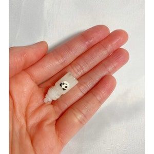 Panda Micro Baby Doll Glass Bottles
