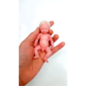 Full Silicone Miniature Baby Воу (4 inches)