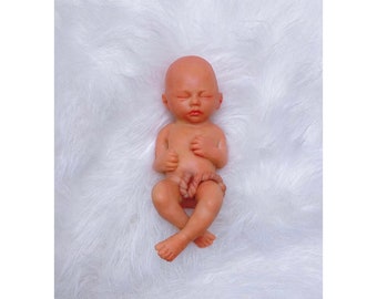 MADE TO ORDER 17 Week Gestation Fetus, Stage of Fetal Development (Memorial/Honor Sculpture - Baby Loss, Miscarriage, Keepsake)