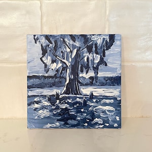 Cypress Tree on the Water Tile