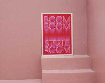 Chambre d'État Boom Boom - Affiche