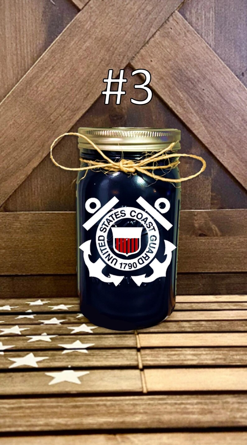 Custom US Military Mason Jars ~ Air Force ~ Army ~ Coast Guard ...