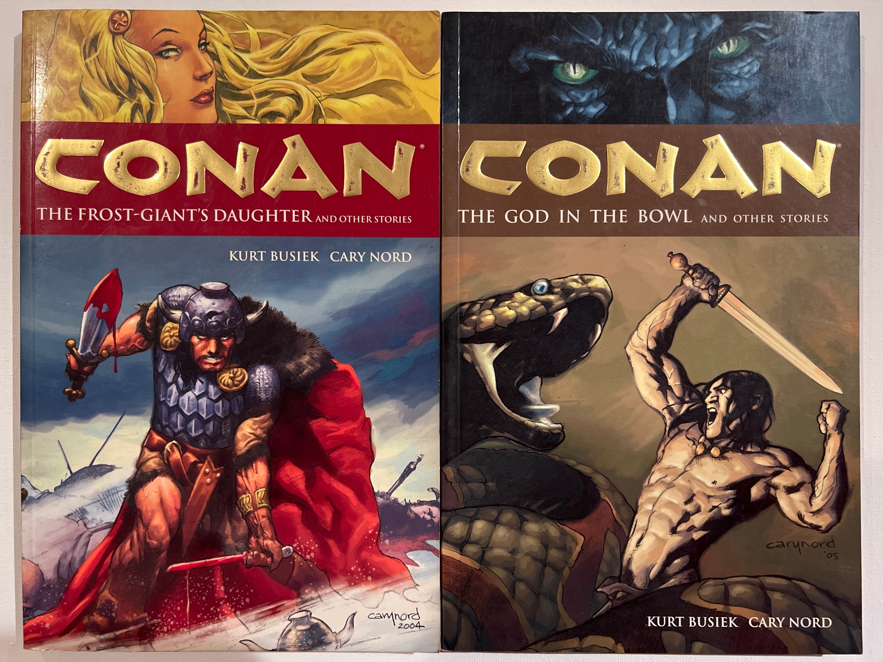 Conan Vol 1&2 TPBs