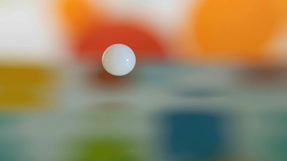Water-Drop Pearl, a Splash of Color