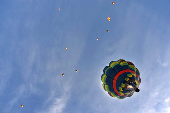 Up and Away - Hot Air Balloons