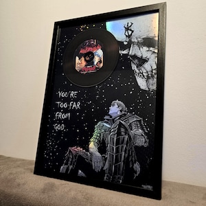 Berserk A4 Poster Holographic Display Artwork CD Custom / Guts from Berserk, anime, manga wall decor, Gift for him, fan-made, handmade, art