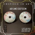Jin.x & Vi Le.ague of Le.ge.nds LOL Gift, Gamer Room Decor, Arca.ne CD product logo