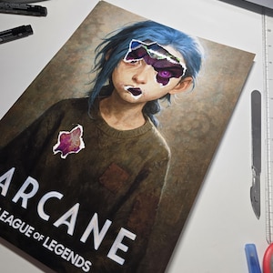 Arcane League Of Legends Season 1, Season 2 Animation Movie Poster, Canvas Print, Room Decor, Home Decor, Wall Art, Posters Gifts Duality