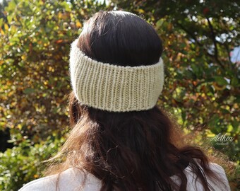 Alps Headband - Knitting Pattern || knit basic headband, classic earwarmer, timeless rib headband