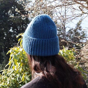 PDF || North Beanie (englisch) - Chunky Knit Beanie Muster, Snowboard Mütze, Hipster Wintermütze, Gerippte 1x1 Wintermütze.