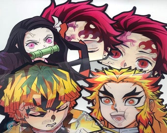 demon slayer sticker etsy