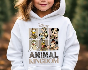 Disney Animal Kingdom Hoodie,Animal Kingdom Family Hoodie,Mickey Mouse Safari Hoodie, Animal Kingdom Hoodie, Disney Trip ,Mickey and Friends