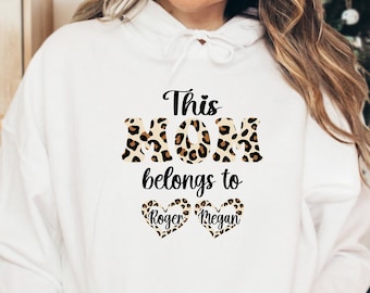 Custom This Mom Belongs To Hoodie, Custom Mama Hoodie, Custom Name Hoodie, Mother's Day Hoodie, Custom Gift For Mom, New Mama Gift