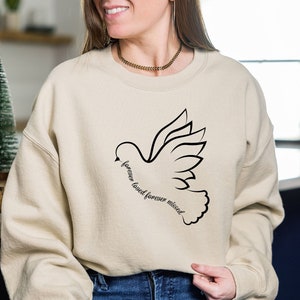 Forever Loved Forever Missed Sweatshirt, In Memory Of Sweater, Remembrance Sweats, Bereavement Crewneck, Memorial Gifts Ideas