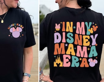 In My Disney Mama Era Shirt,Disneyland Family Trip Shirt,Girls Disney Shirt,Disney Mom Era Shirt,Disneyland Trip Tee, Disney Mom Gift Shirt,