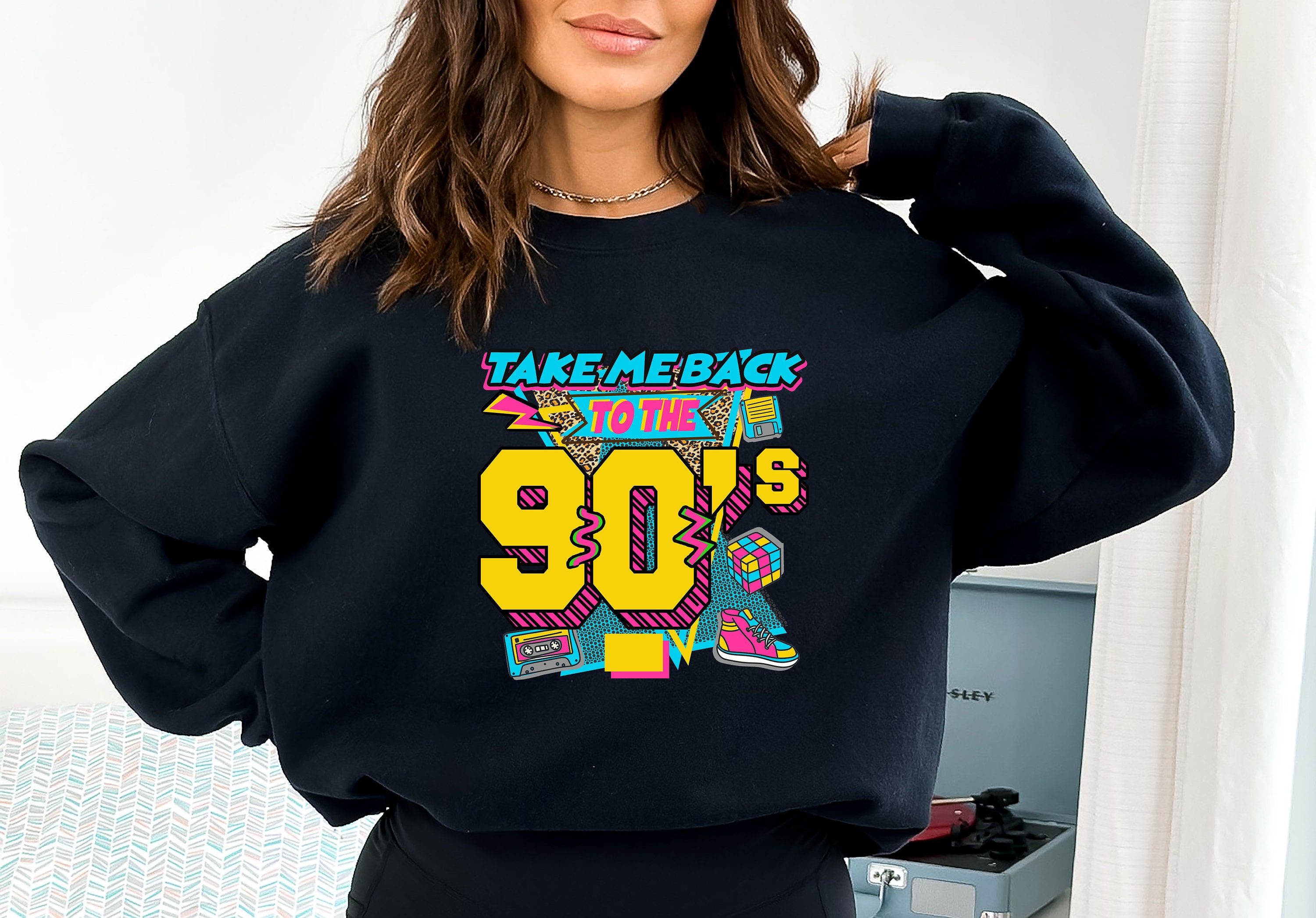 90s style sale sweatshirt