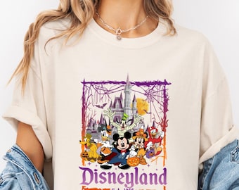 Halloween Mickey & Friends Comfort Shirt,Mickey's Not So Scary Halloween Party Shirt,Disneyland Halloween Trip Shirt,Halloween Trip 2025 Tee