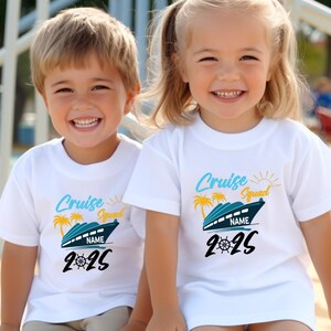 Custom Name Cruise Family Squad 2025 Shirt,Cruise Squad Shirt,Custom Cruise Squad Group Shirt for 2025 Season,Custom Family Group Shirts,