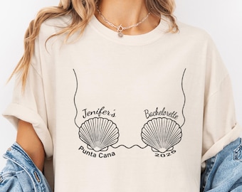 Personalized Beach Mermaid Bachelorette Comfort Shirt,Beach Bachelorette Shirts,Coastal Bachelorette Shirts,Last Splash Bachelorette Shirts,