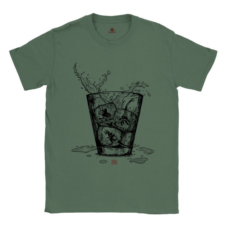 Frozen T-shirt Military Green