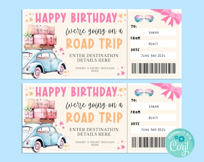 Gift TICKETS + Tags