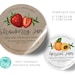 Editable JAM Labels, Round Kraft Label, Jam Label Printable, Mason Jar ...