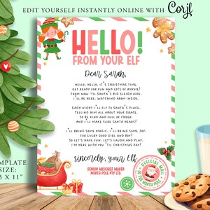 Carta de chegada do DUENDE DE NATAL, Atividades do DUENDE DE NATAL, Lista legal, Contagem regressiva de Natal, Carta de volta, Para imprimir, Elfie