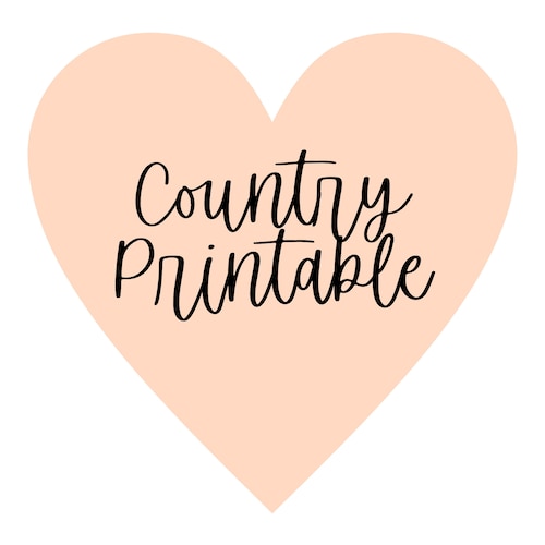 CountryPrintable - Etsy Australia
