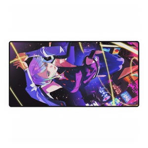 CYBERPUNK: Edgerunners 2077 - Desk Mat for Gaming & Office Setup, Custom Mouse Pad, Gift for Anime Lovers, Desk Accessories, Home Decor