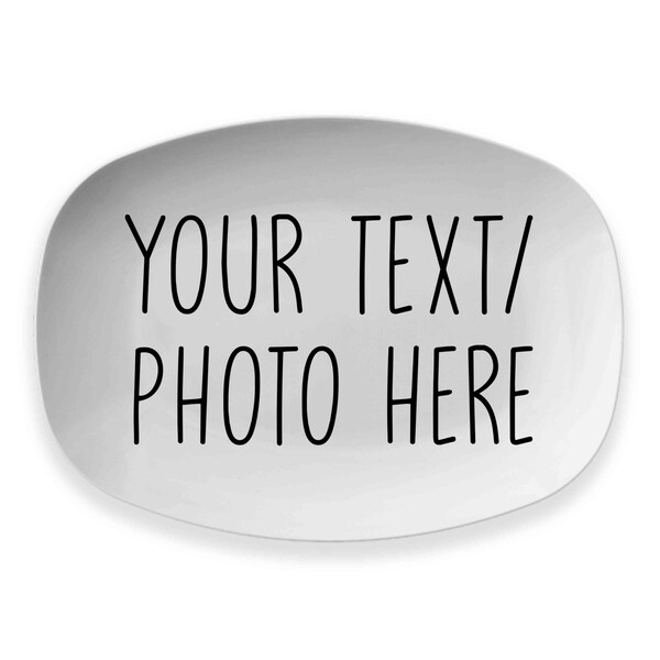 Custom Photo Dinner Plate Etsy